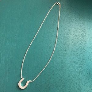 Tiffany & co. horse shoe necklace